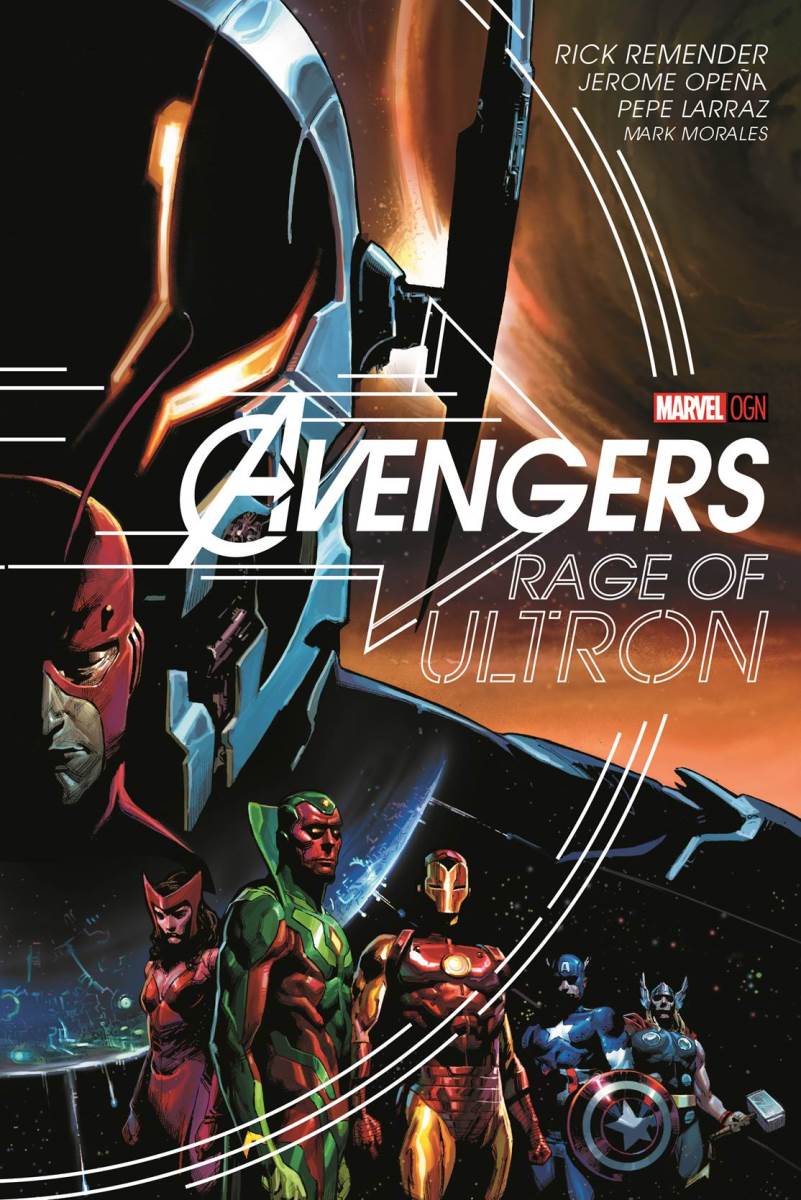 poster. avengers rage of ultron by jerome opena format 60 90 sm