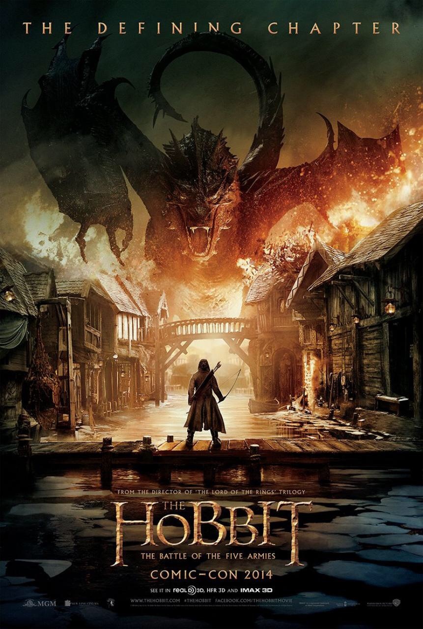 poster. the hobbit battle of five armies format a1